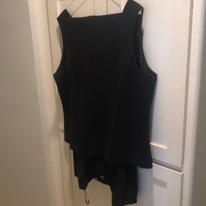 Vest and slacks size 18, black
